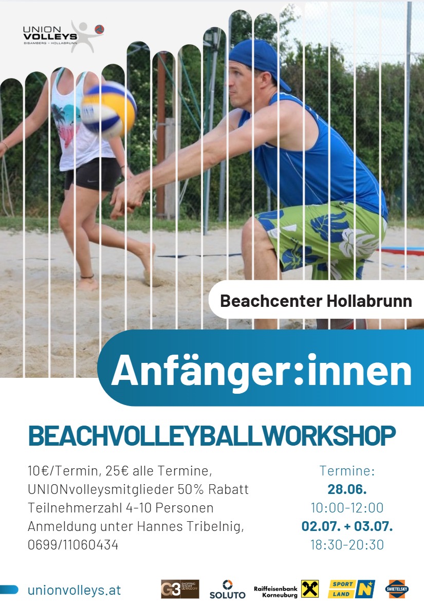 Beachvolleyball Workshop Anfänger